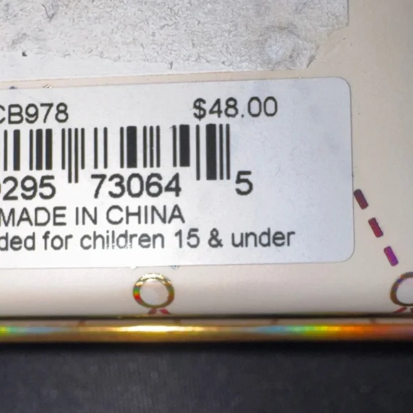 Betsey Johnson Multicolor Rainbow Keychain - Picture 2 of 2